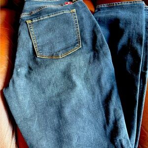 Lucky Brand size 10 Olive High rise jeans